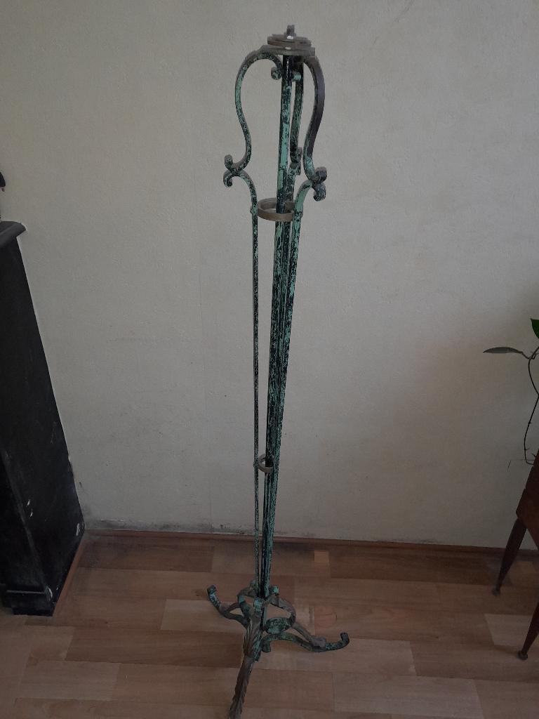 Pied fer forgé Art déco, Antiquités & Art, Curiosités & Brocante, Enlèvement