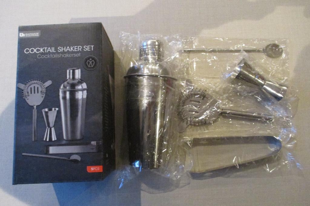 cocktail shakerset, Ophalen, Nieuw