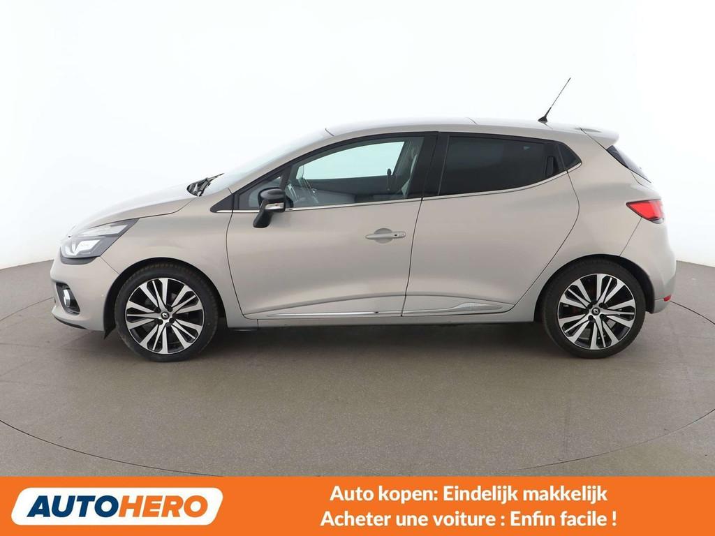 Renault Clio 1.2 TCe Energy Initiale Paris (automatique), Autos, Renault, Argent ou Gris, 87 kW, Noir, 5 portes
