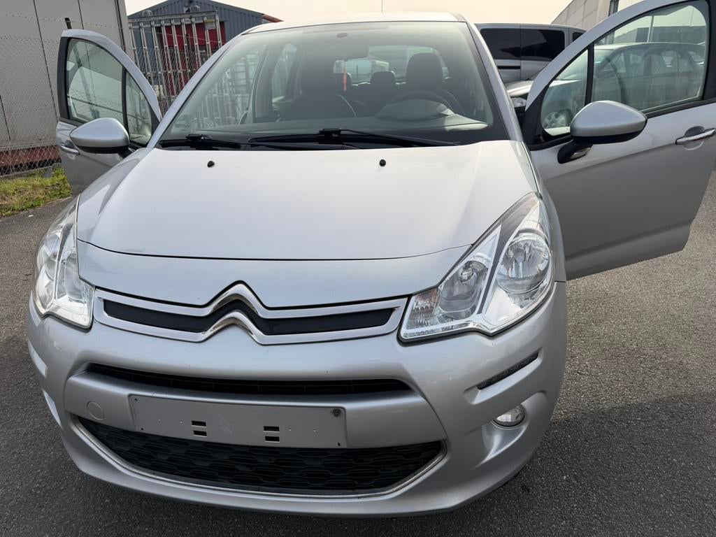 Citroen c3 1.2 benzine 2015 Euro 6b Benzine 82pk, Autos, Argent ou Gris, Achat, Entreprise, Boîte manuelle