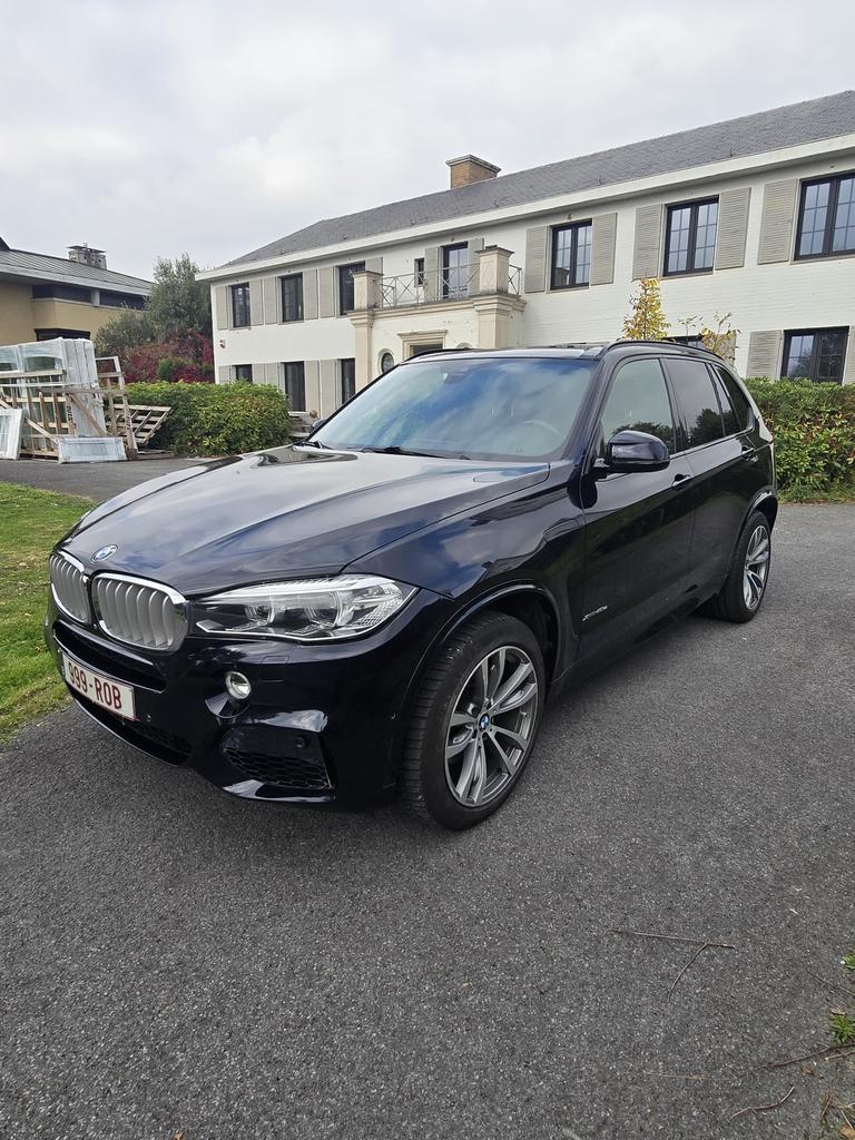 BMW X5 E40 / PLUG IN HYBRIDE! / M-PAKKET! / GEKEURD VVK!, Auto's, BMW, Automaat, USB, Blauw, Leder