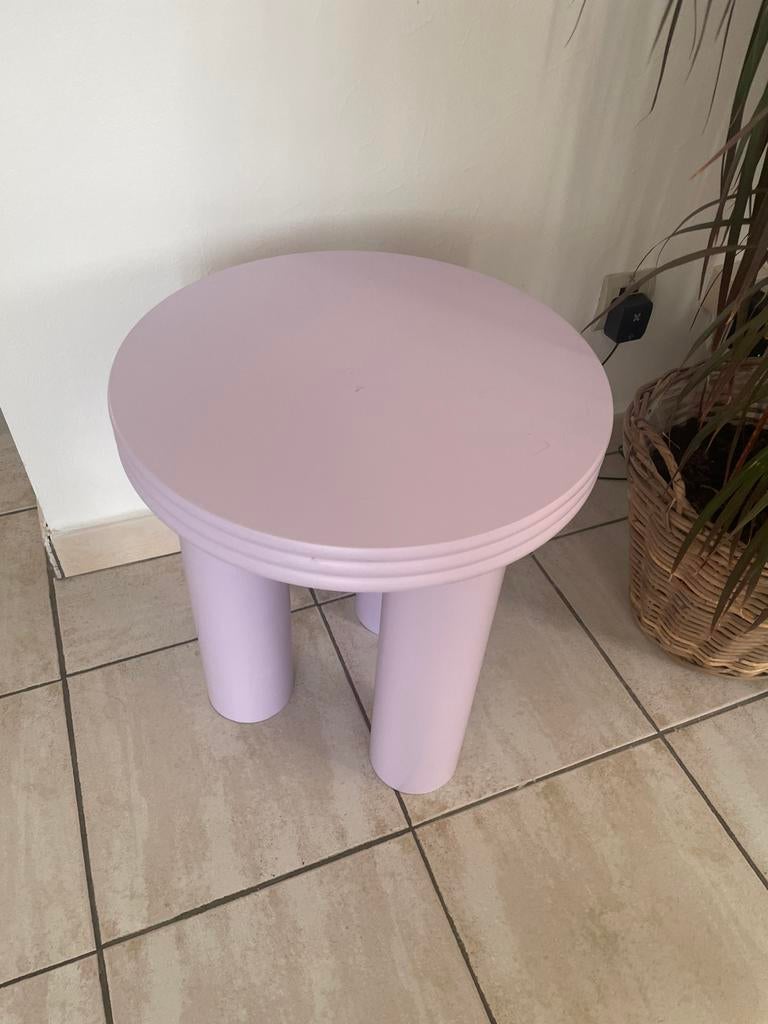 Lila tafel graag ophalen, Maison & Meubles, Enlèvement, Utilisé