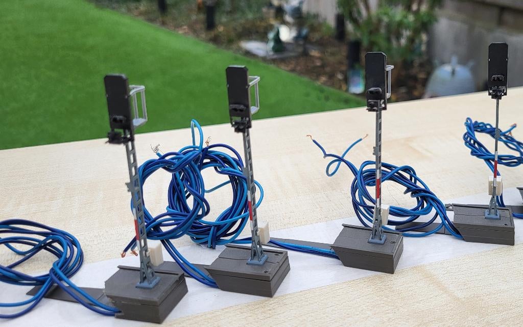 set 4x marklin H0 74391 seinen ( voor C rails ), Ophalen of Verzenden, Gebruikt, Overige typen, Märklin