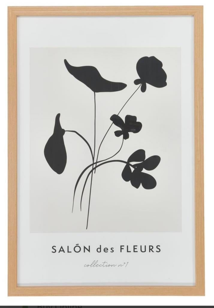 Moderne lijst met houten kader 60x90, Ophalen