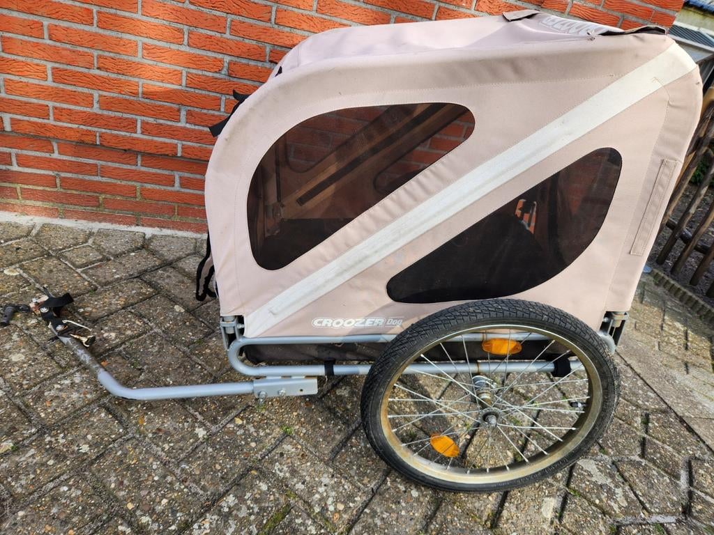 Croozer dog hondenfietskar, Fietsen en Brommers, Fietsaccessoires | Aanhangwagens en Karren, Ophalen, Hondenkar