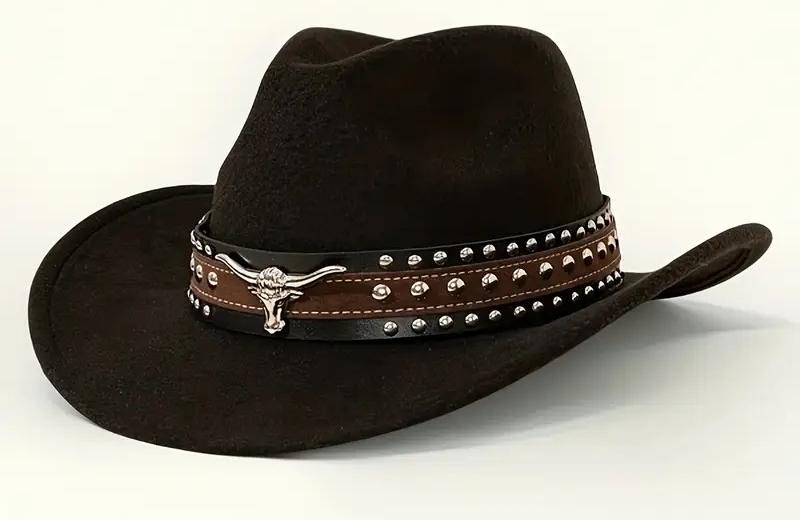 Cowboyhoed Metallic geknoopte Stierenkop Riem Zwart (Nieuw), Vêtements | Hommes, Chapeaux & Casquettes, Enlèvement ou Envoi, Neuf