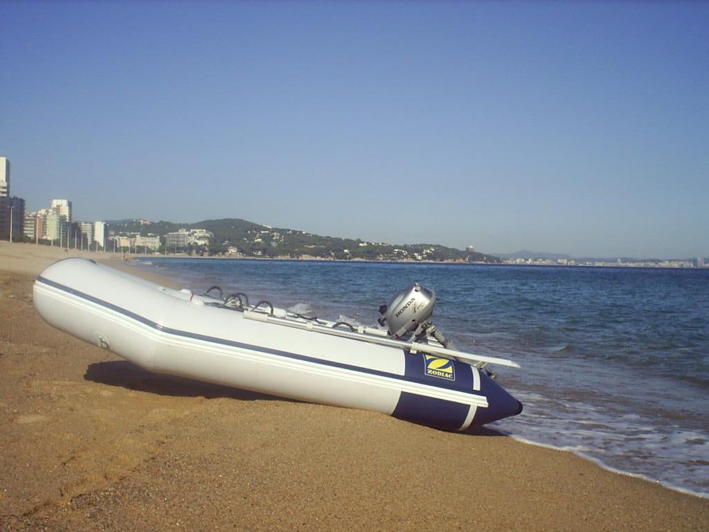 Echte ZODIAC 2,85m met papieren in topstaat, Watersport en Boten, Rubberboten, Zodiac, Ophalen