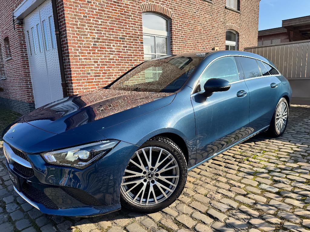 Mercedes CLA Shooting Brake Luxury Edition, Auto's, Mercedes-Benz, CLA, 1440 kg, Blauw, Leder