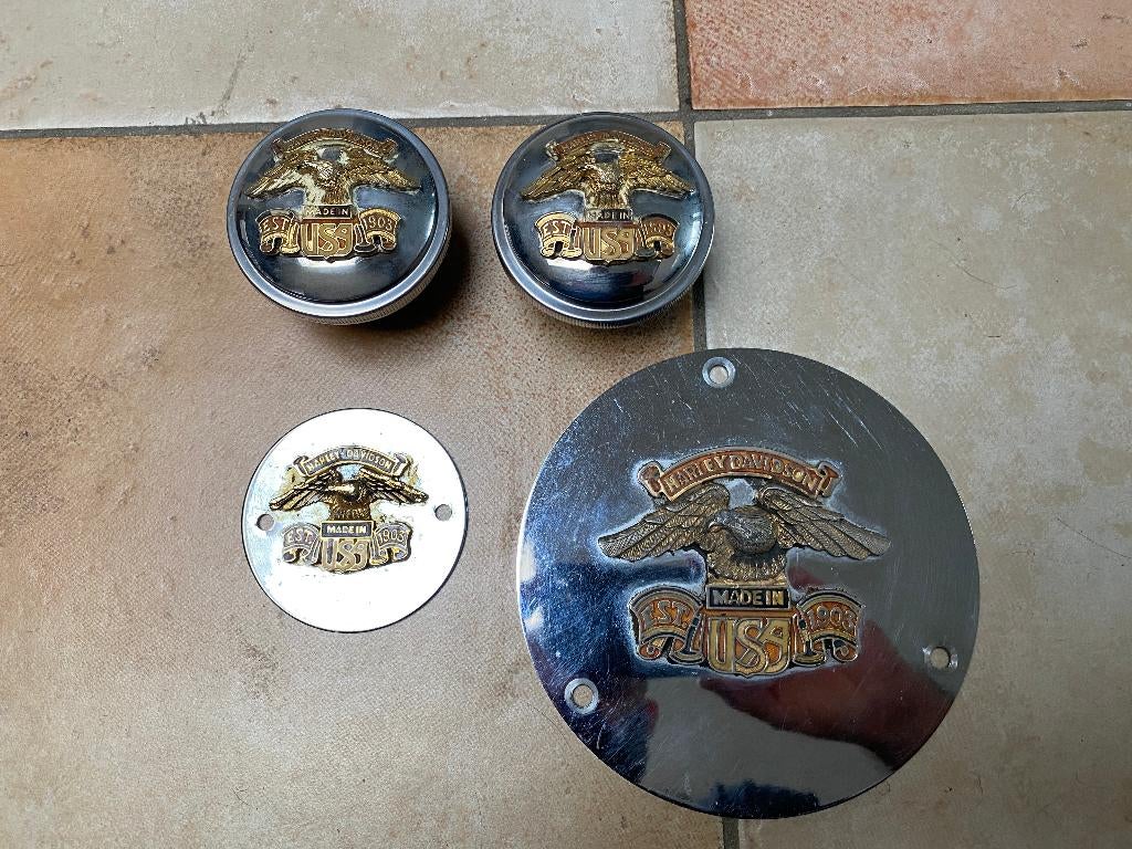 Rare Ensemble collector Harley Davidson Made In USA EST 1903, Motos, Enlèvement, Utilisé