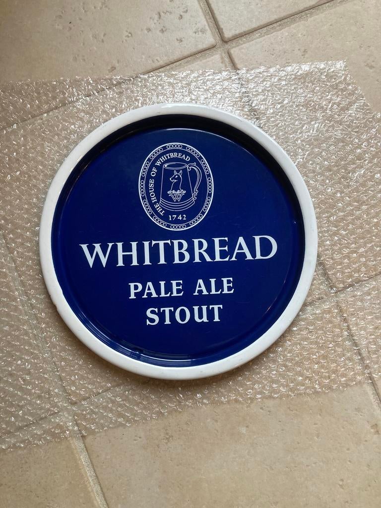 Oude emaille pale ale stout topconditie, Ophalen of Verzenden