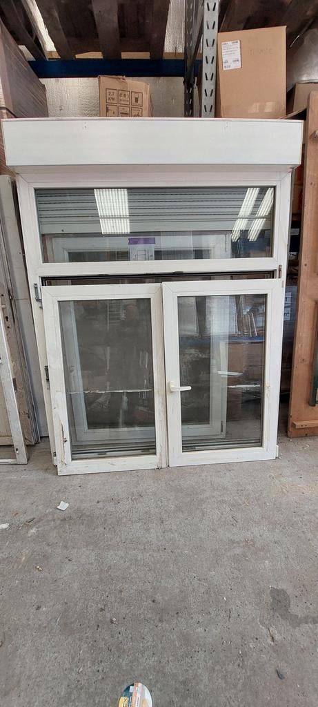 Chassis pvc avec volet, Bricolage & Construction, Châssis & Portes coulissantes, Enlèvement