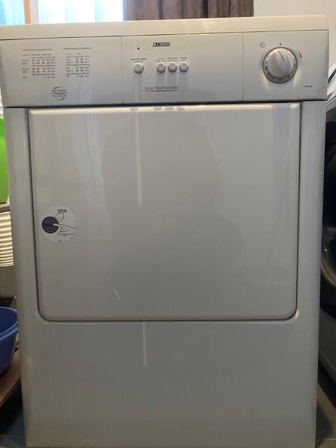 droogkast Zanussi, Electroménager, Sèche-linge, 4 à 6 kg, Chargeur frontal, Enlèvement, Utilisé