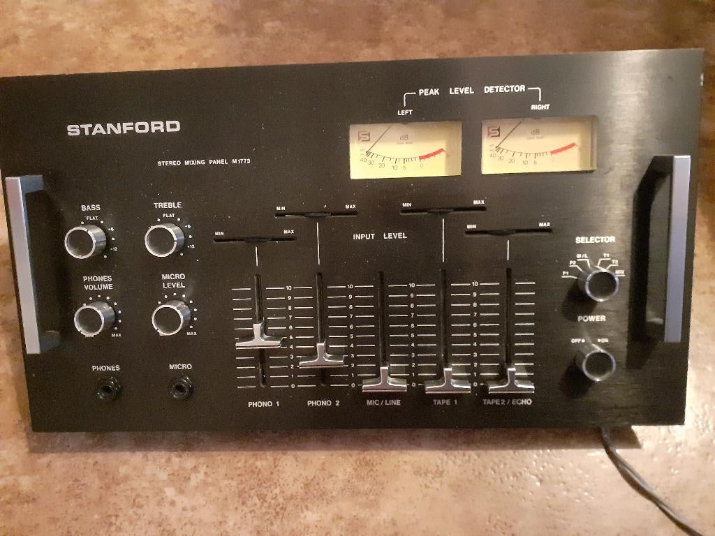 table de mixage STANFORD M 1773, Musique & Instruments, Enlèvement, Comme neuf, Moins de 5 canaux, Entrée micro