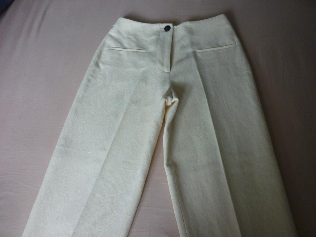 Katoen-Linnen Cropped Broek Rue Blanche, Neuf, Rue Blanche, Enlèvement ou Envoi, Autres couleurs