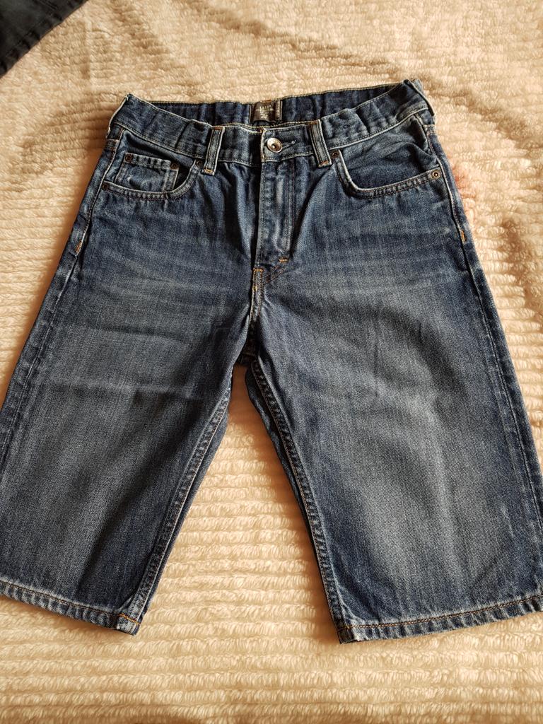 Jeans short, maat 150, blauw, goede staat,, Kleding | Heren, Ophalen, Zo goed als nieuw, Blauw