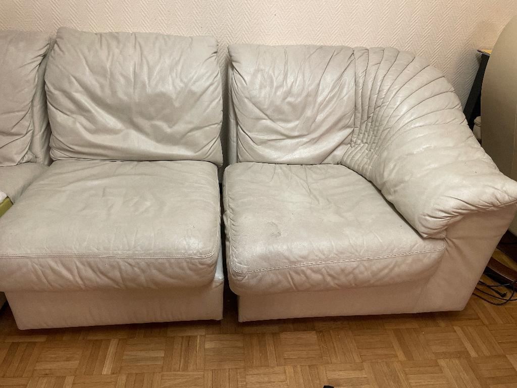 Gratis 2 stuks sofa, Huis en Inrichting, Zetels | Zetels, Ophalen of Verzenden, Gebruikt, Tweepersoons
