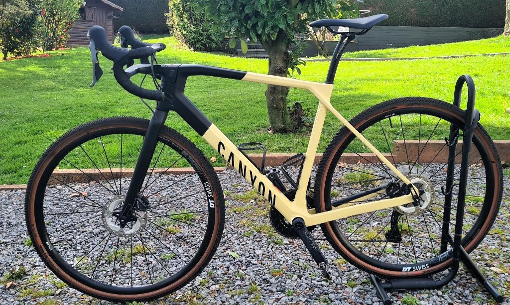 Canyon Grail CF SL 8 carbon nieuwstaat 50 km, Fietsen en Brommers, Carbon, Heren, Meer dan 20 versnellingen, 53 tot 57 cm