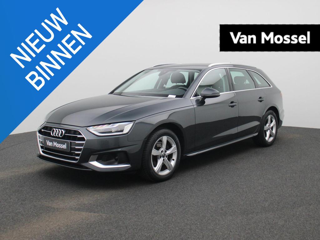 Audi A4 Avant 2.0 35 TDi 120kW S tronic Attraction B.E LEDER, Auto's, Stof, Gebruikt, Zwart, 4 cilinders