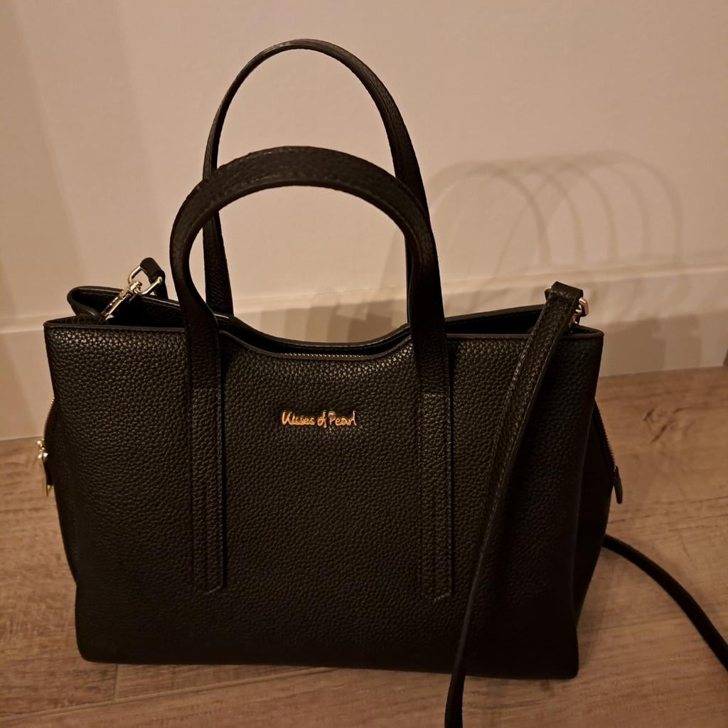Handtas  Kisses of Pearl / zwart, Enlèvement, Noir, Sac à main