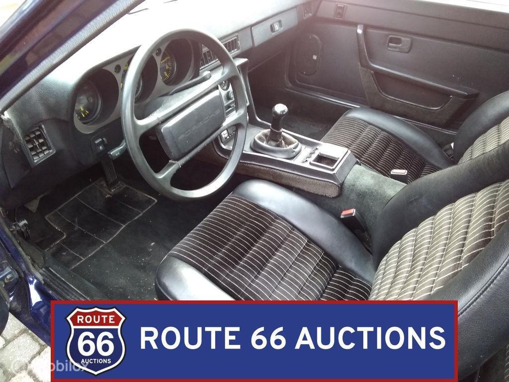 Porsche 944 | 1987 | Route 66 Auctions, Auto's, Zwart, Bedrijf, Overige carrosserie, Porsche