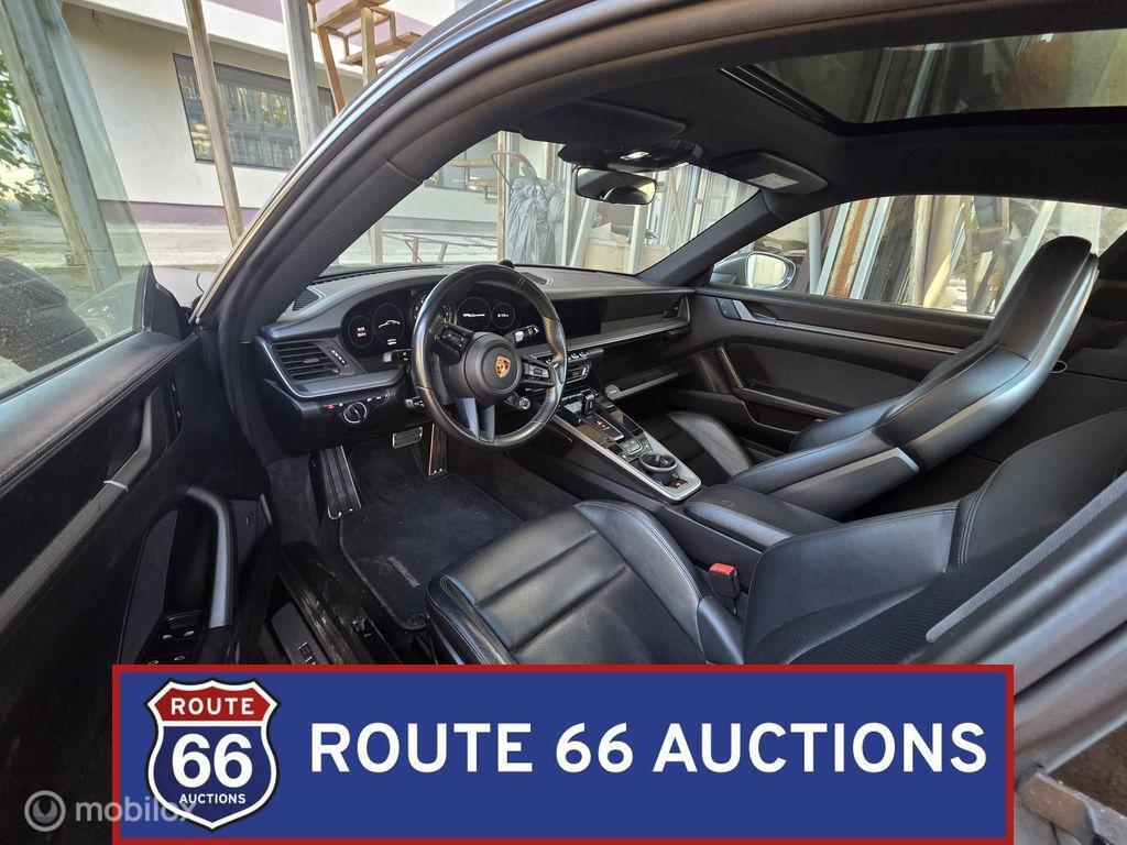 Porsche 911 Carrera | 2021 | Route 66 Auctions, Auto's, Gebruikt, Zwart, Bedrijf, Handgeschakeld