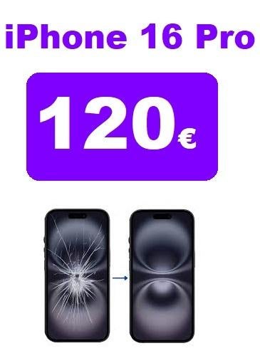 Remplacement écran iPhone 16 Pro meilleur prix à Bruxelles, Télécoms, Téléphonie mobile | Accessoires & Pièces, Apple iPhone, Enlèvement