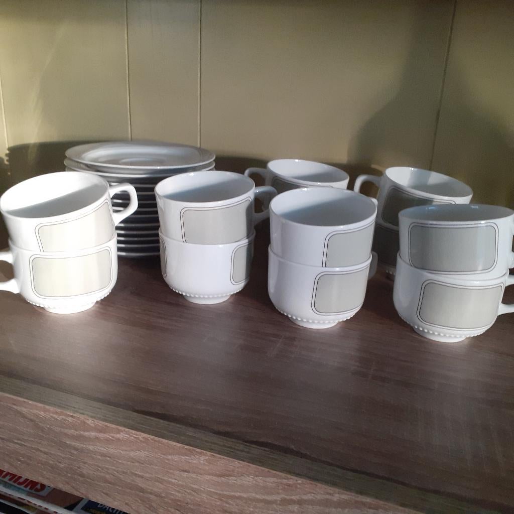 12 delig koffie serviesje Bavaria, Ophalen