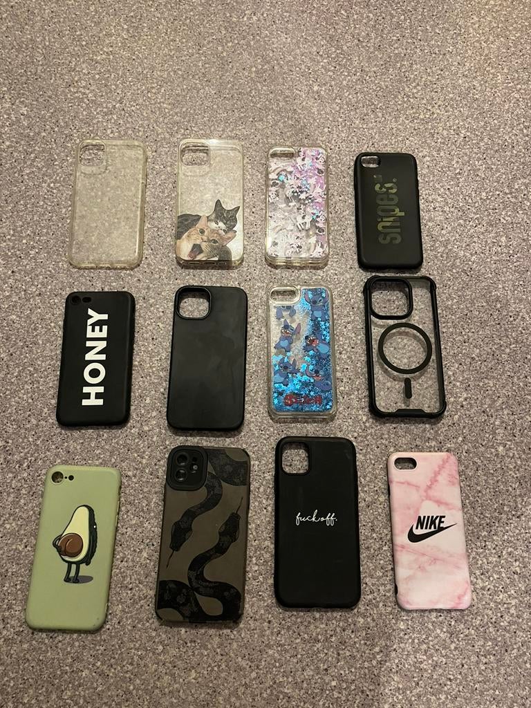 Iphone hoesjes, Telecommunicatie, Ophalen, Gebruikt, Hoesje of Tasje, Meerkleurig