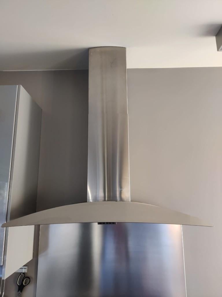 NOVY dampkap + spatwand, Elektronische apparatuur, Afzuigkappen, Ophalen, Gebruikt, Wandschouwkap, Vrijstaand
