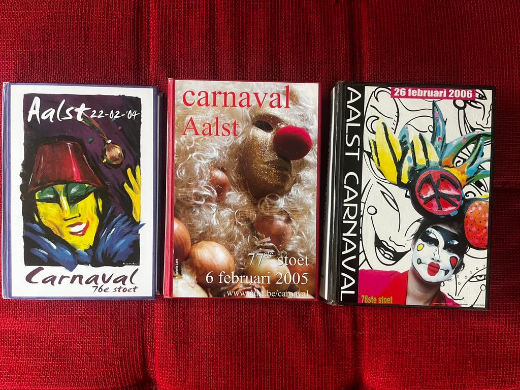 Aalst Carnaval boek met alle artikels 2004 2005 2006, Enlèvement ou Envoi
