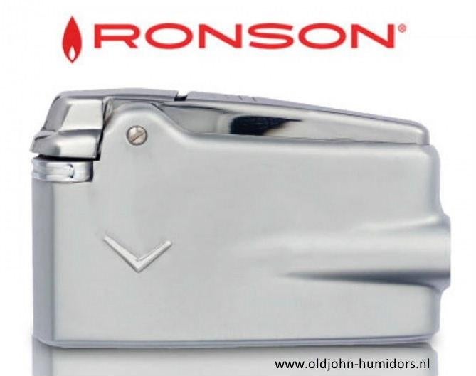 RONSON PREMIER VARAFLAME  AANSTEKER CHROOM SATIJN-V  130003, Verzenden, Nieuw, Aansteker