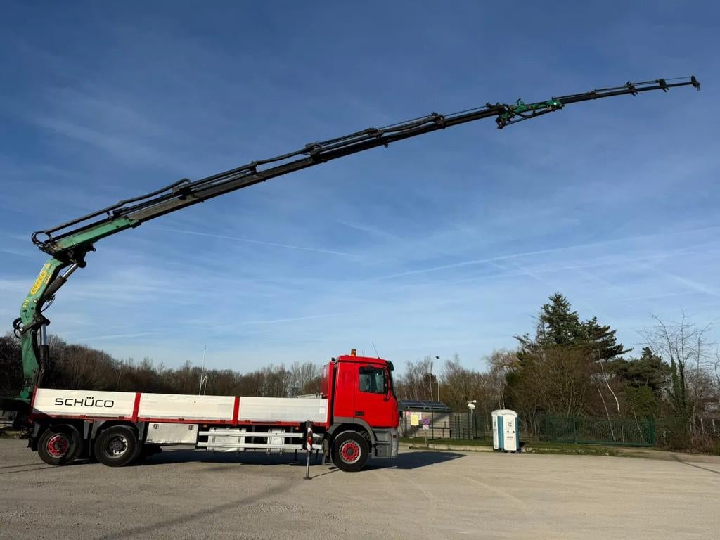 Mercedes-Benz Actros 2541 Kraan EFFER 310.11/6S + JIB 4S, Autos, Achat, Entreprise, Diesel, Automatique