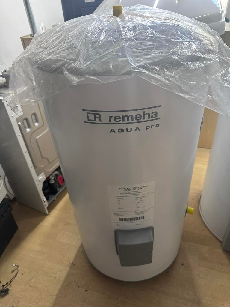 Ballon d’eau chaude Remeha AQUA pro 150L, Bricolage & Construction, Moins de 3 ans, Enlèvement, 100 litres ou plus, Boiler