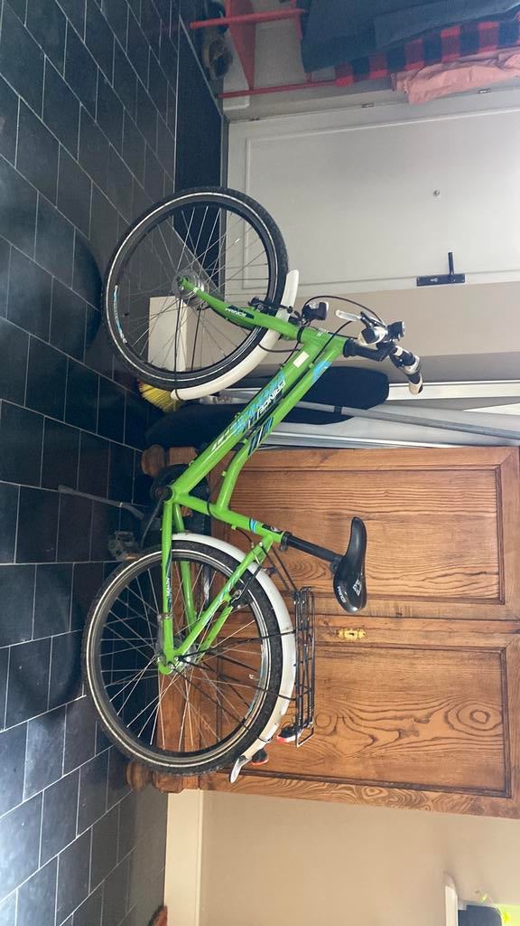 Kinderfiets, Fietsen en Brommers, Ophalen, Gebruikt, 24 inch, Handrem