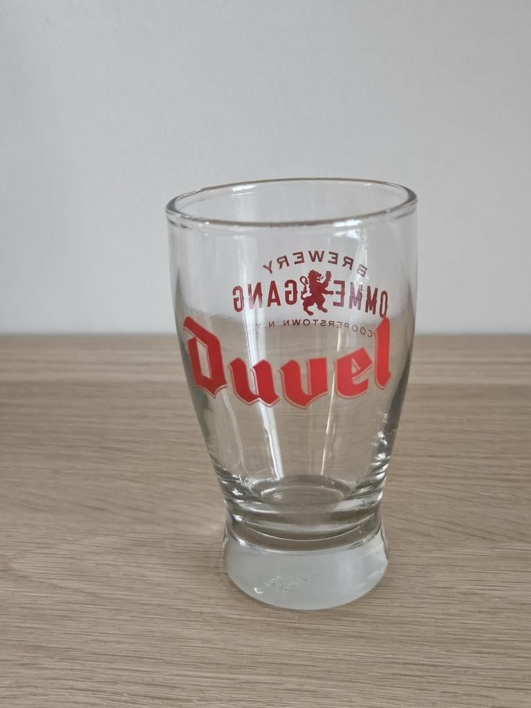 Duvel Ommegang shotglas, Ophalen of Verzenden, Glas of Glazen, Duvel