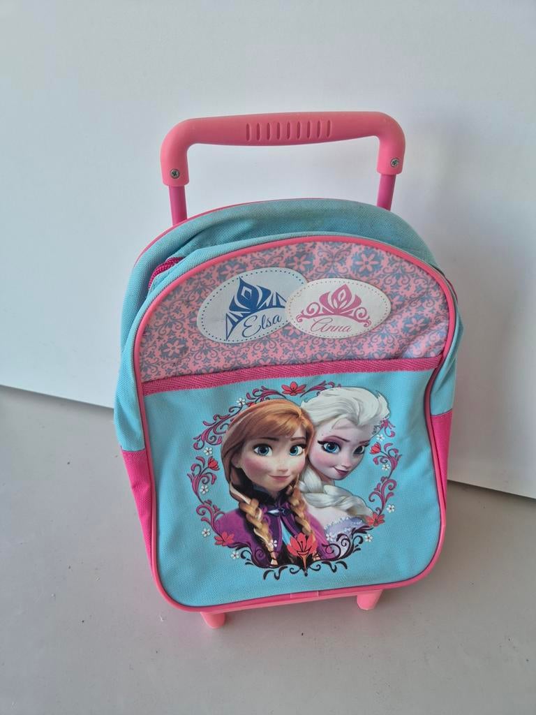 Kindertrolley Anna en Elsa, Bijoux, Sacs & Beauté, Sacs | Cartables, Enlèvement