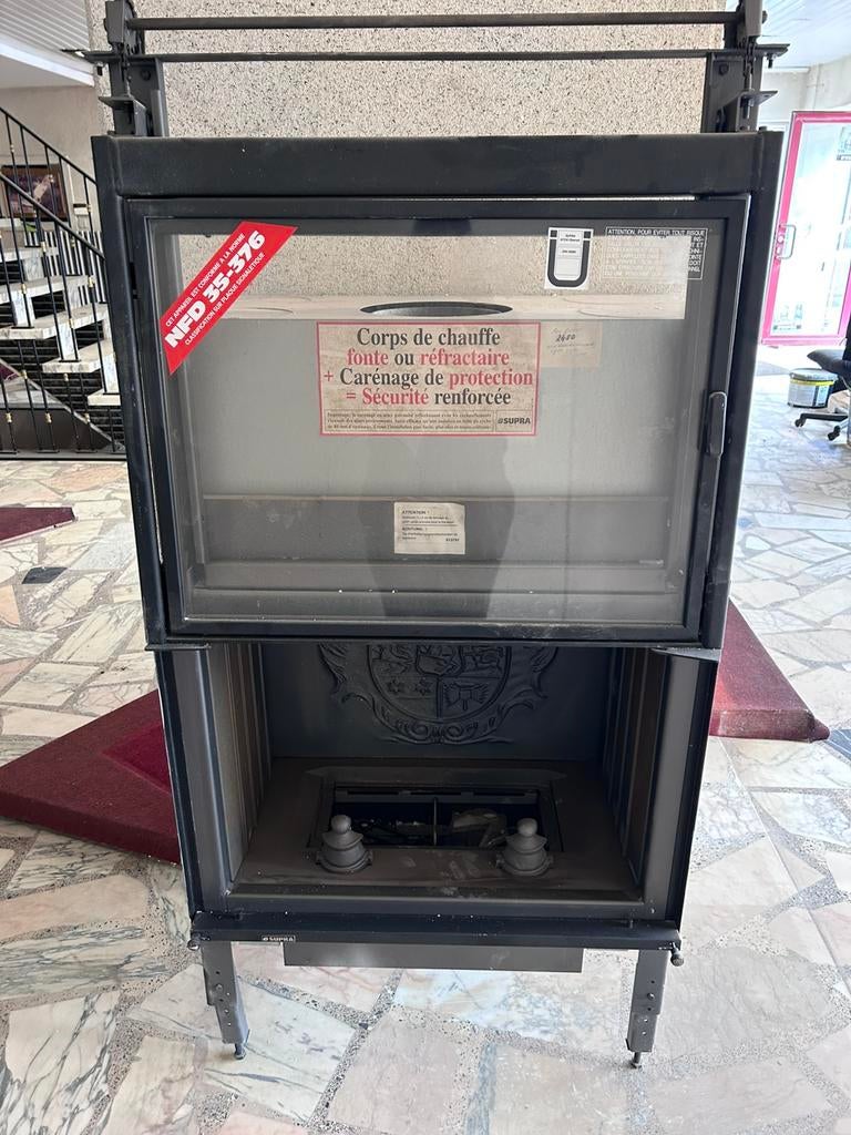 Cassette/insert a bois, Maison & Meubles, Neuf, Encastré, Enlèvement, Bois