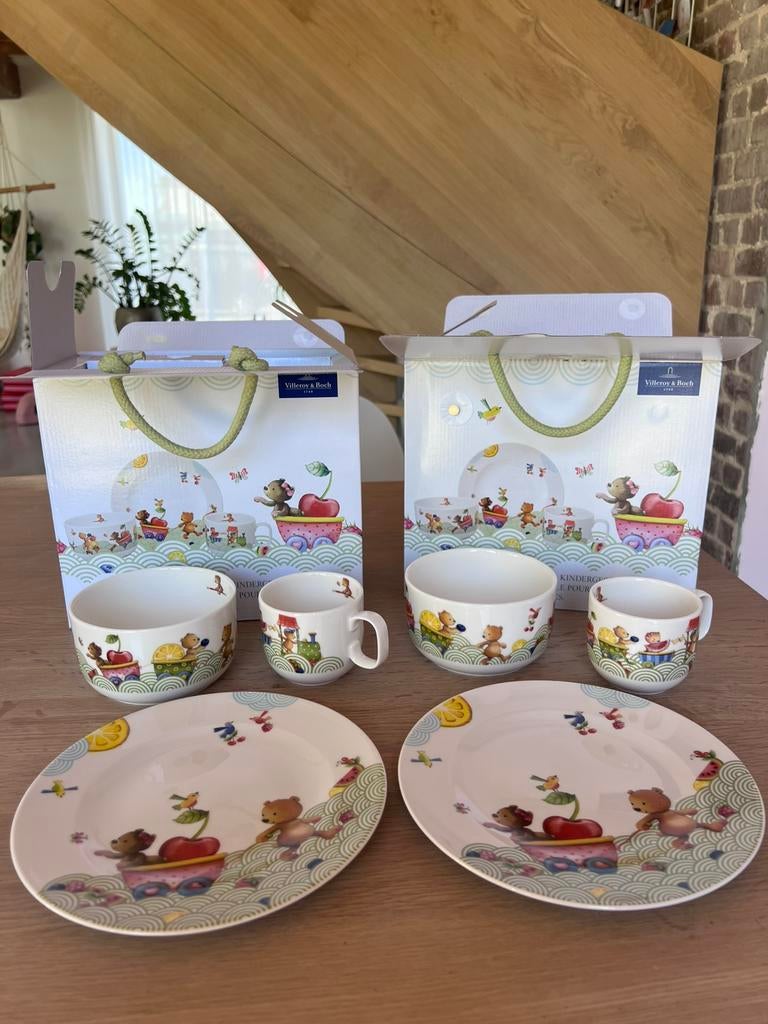Villeroy & Boch kinderservies, Ophalen