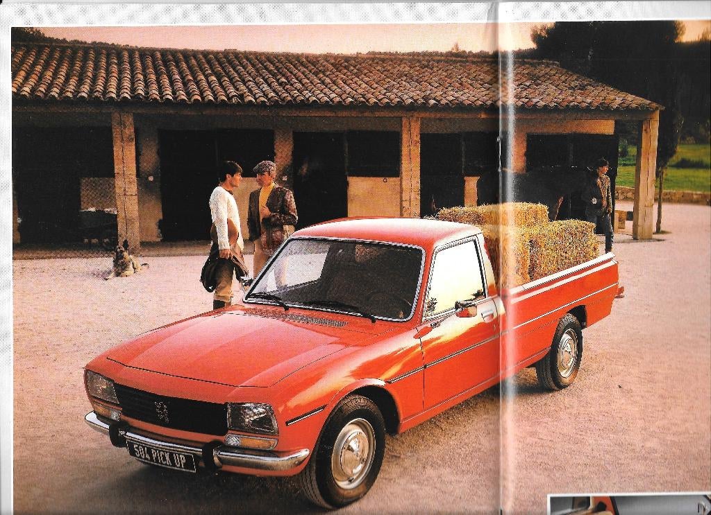 PEUGEOT 305 VAN / 504 PICK-UP, Livres, Autos | Brochures & Magazines, Enlèvement ou Envoi, Comme neuf, Peugeot