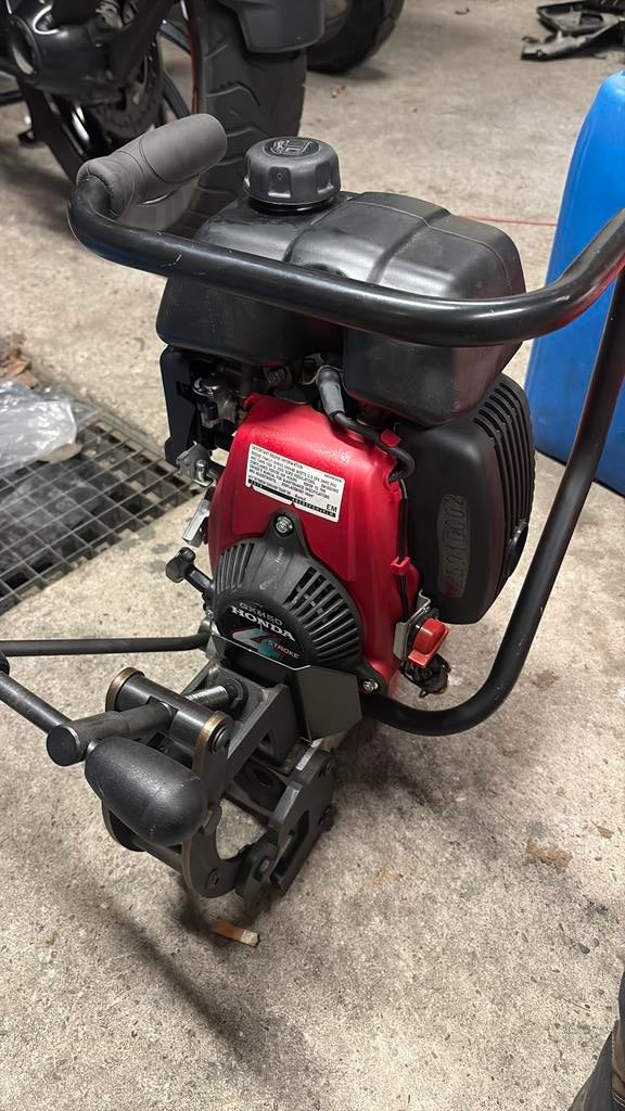 PRO 36RH petrol rail drill spoorboormachine, Ophalen of Verzenden, Zo goed als nieuw, Benzinemotor