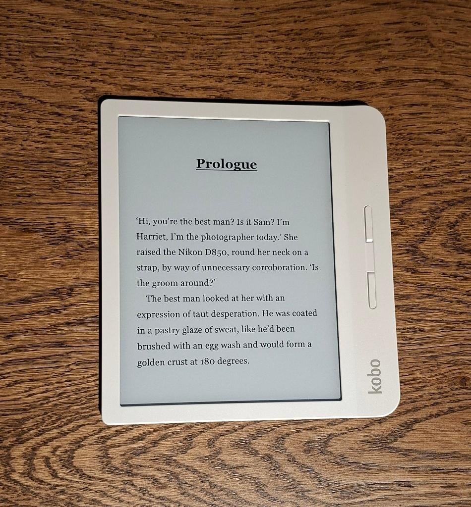 Kobo libra h2o, Computers en Software, E-readers, Ophalen, Zo goed als nieuw, 8 inch, Kobo