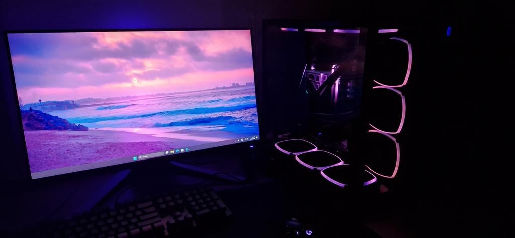 Gaming setup rtx 4070, Computers en Software, Gebruikt, AMD Ryzen 9, Gaming, SSD