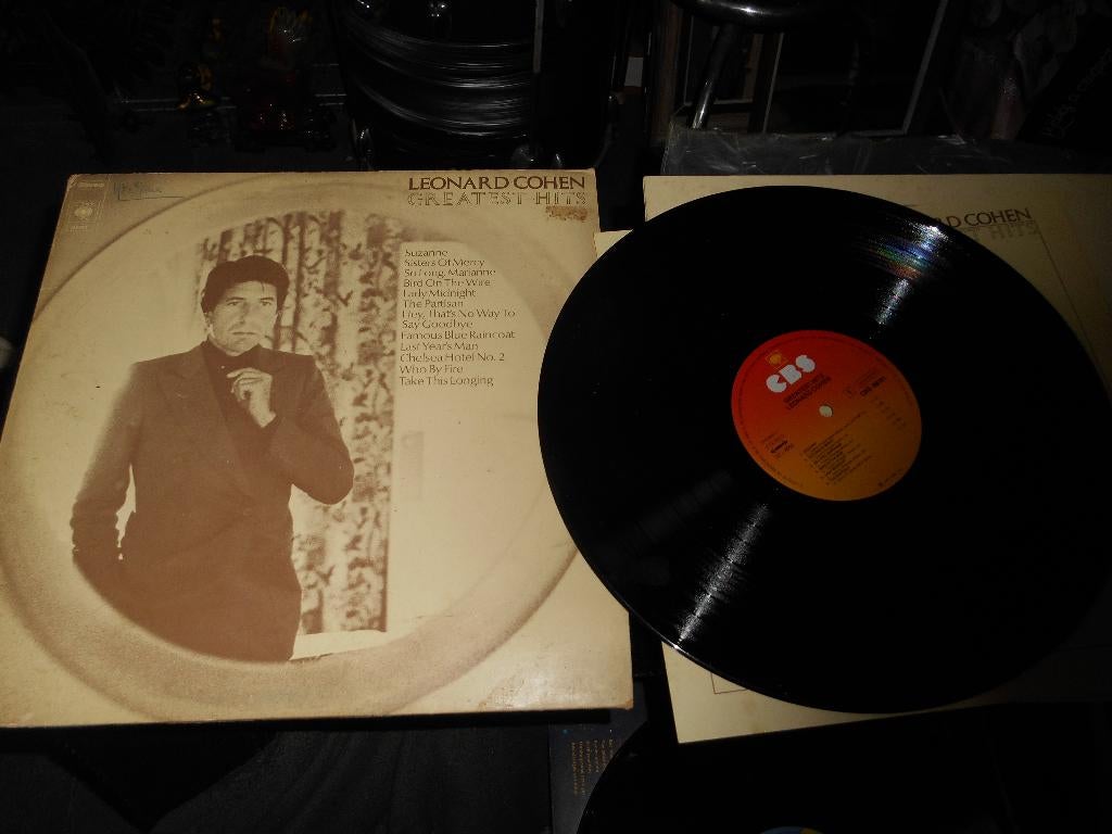 33T Leonard Cohen Greatest Hits 1975, Enlèvement ou Envoi