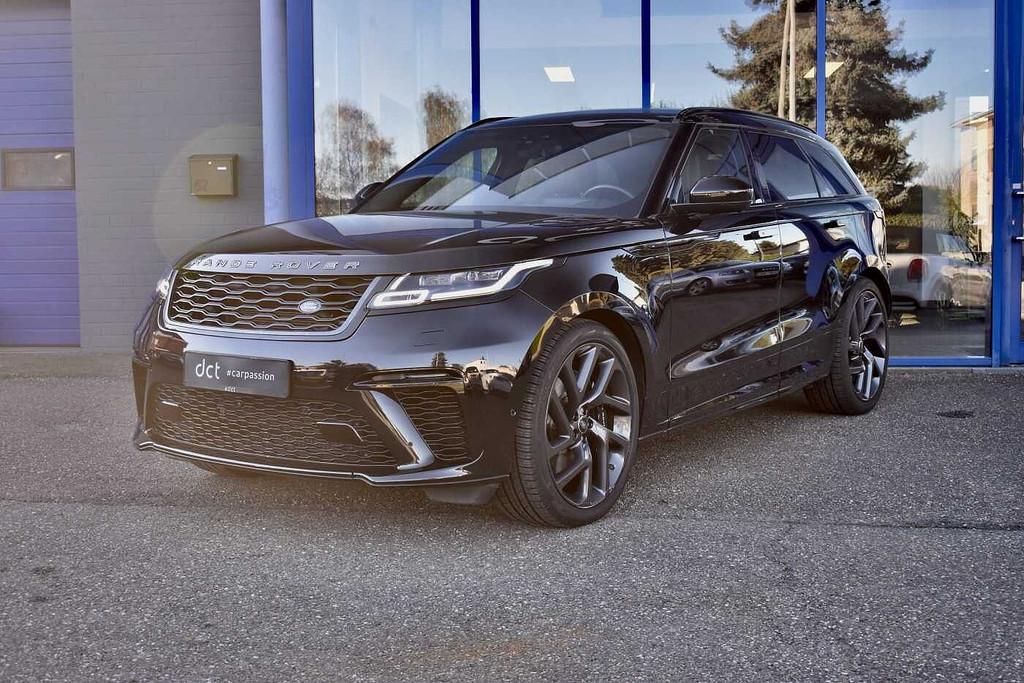 Land Rover Range Rover Velar 5.0 SVAutobiography Pano HUD AC, Auto's, Land Rover, Automaat, Gebruikt, Range Rover Velar, Zwart