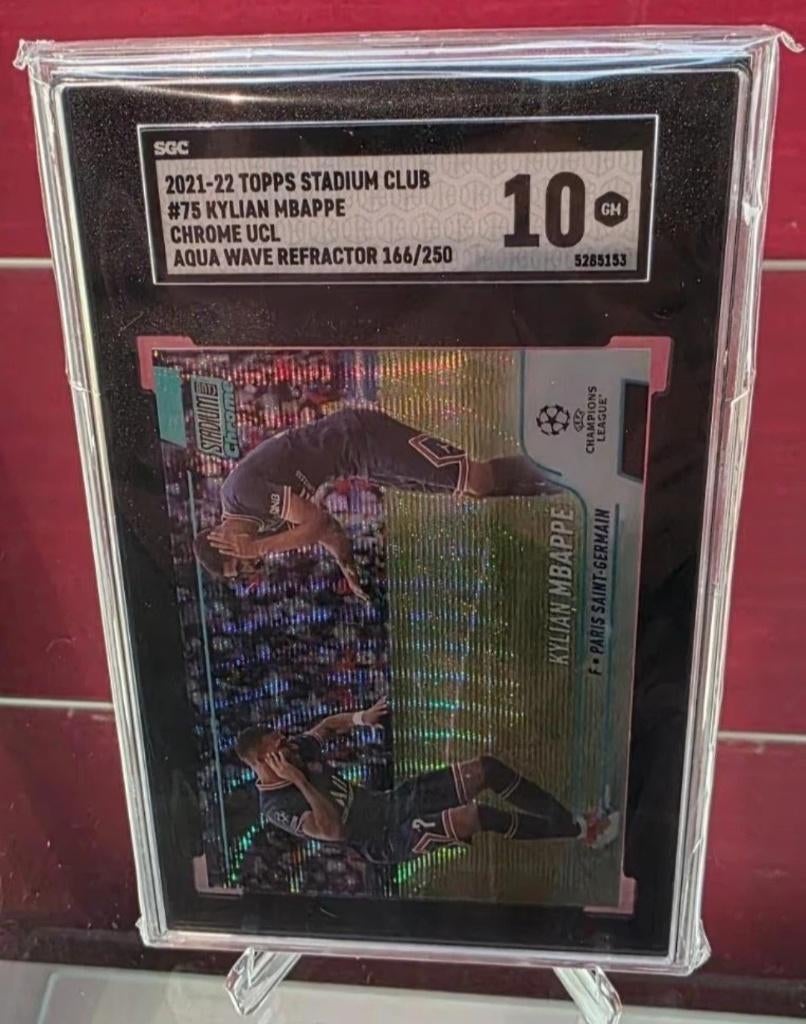 GEEN PANINI+SGC 10+Mbappé+Hakimi+Topps Stadium+PSG, Verzamelen, Ophalen of Verzenden, Nieuw, Poster, Plaatje of Sticker