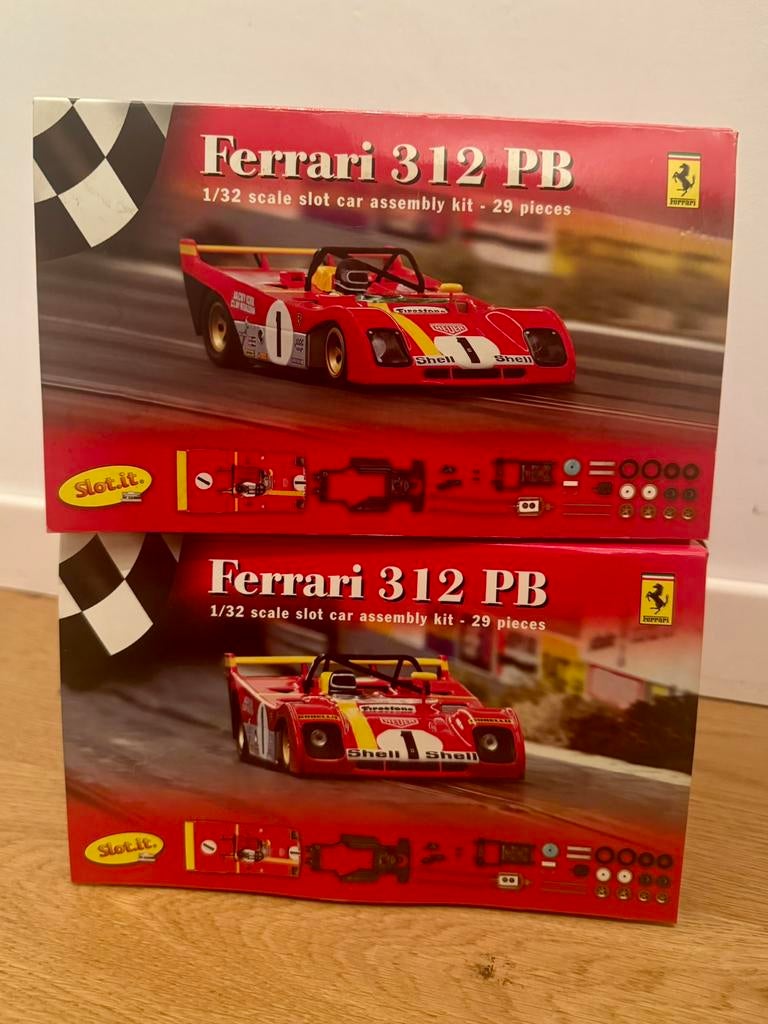Slot it kit Ferrari 312 gloednieuw in doos, Ophalen of Verzenden, Nieuw, Carrera