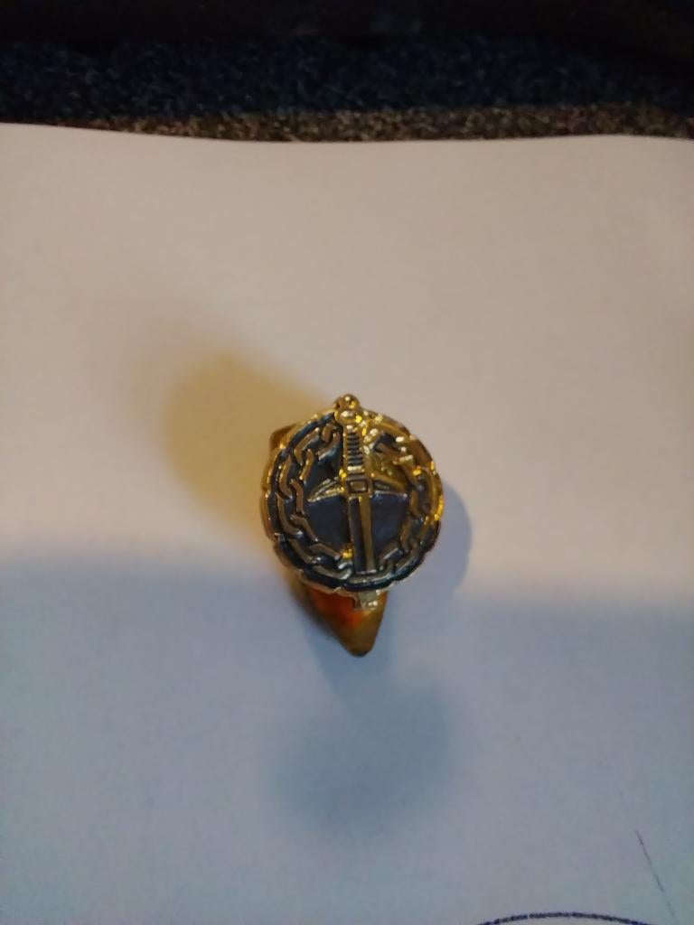 MILITAIRE INSIGNE GEMAAKT DOOR GREEF JEWELRY, Verzamelen, Ophalen of Verzenden, Landmacht, Lintje, Medaille of Wings