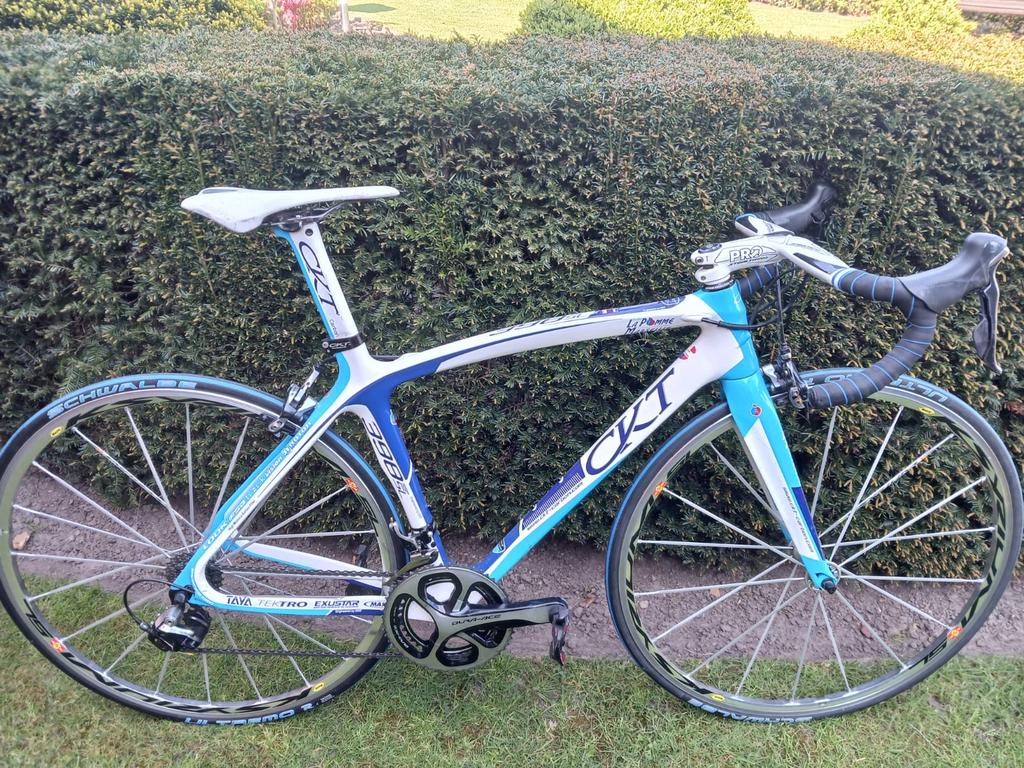 CKT Carbon Racefiets – Topstaat, Fietsen en Brommers, Ophalen, Zo goed als nieuw