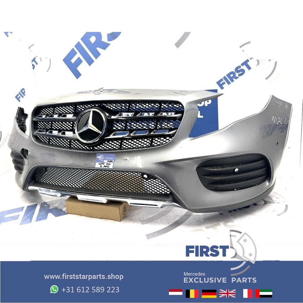 W156 BUMPER GLA FACELIFT AMG VOORBUMPER X156 ZWART WIT GRIJS, Auto-onderdelen, Gebruikt, -, Voor, Ophalen of Verzenden