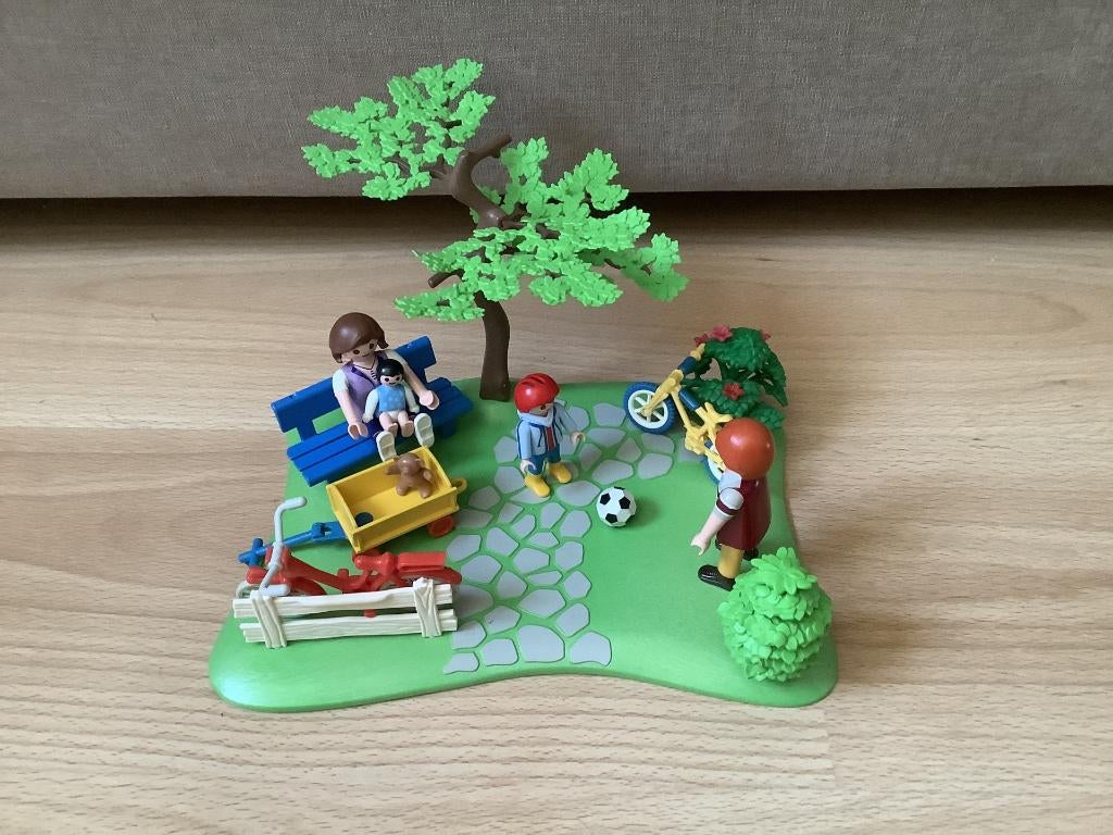 Playmobil „walk in the park” fietsen - bal - kar, Ophalen of Verzenden, Zo goed als nieuw